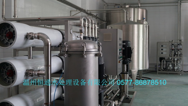 時產10噸 2級 反滲透十EDI純化水設備（山東漢方公司）
