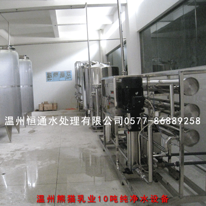 10吨食品饮料配制纯水设备